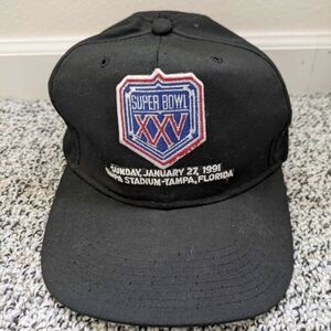 Super Bowl XXV Black Cap